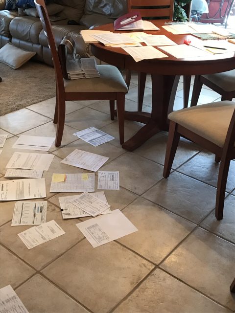 The paperwork of life