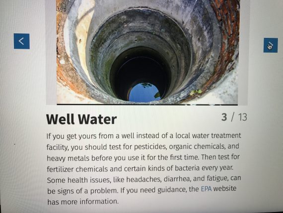 well water 