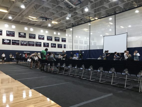 High school physical night