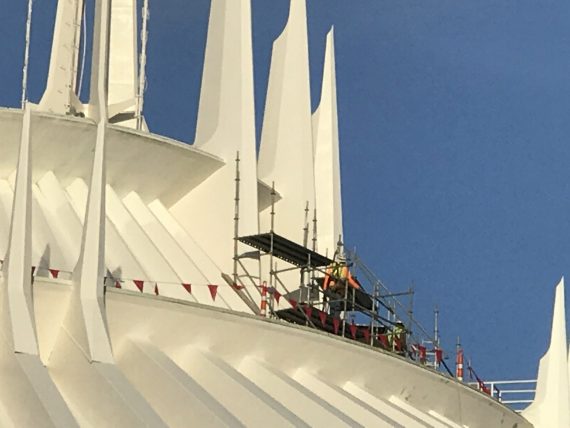 Space Mountain rehab
