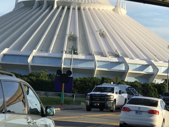 Space Mountain rehab