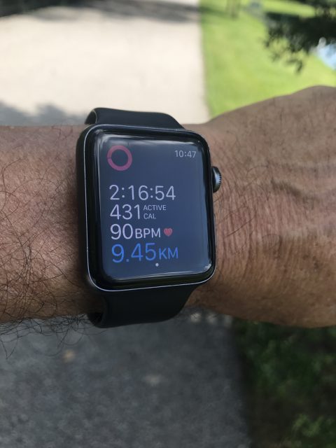 Walking using Apple watch