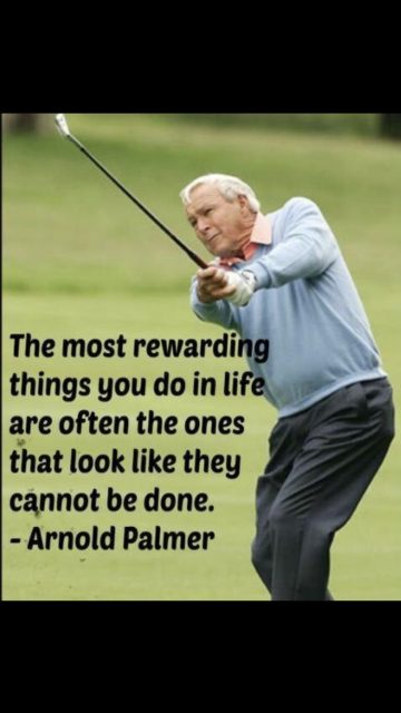 Arnold Palmer quote