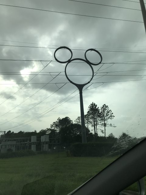 Disney Mickey Mouse power pole