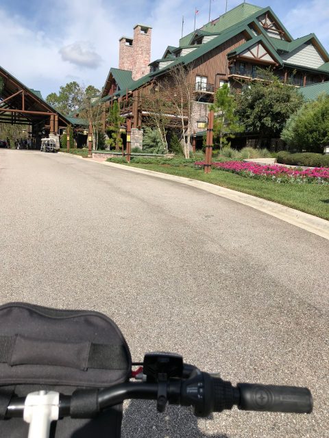Disney's Wilderness Lodge entrance