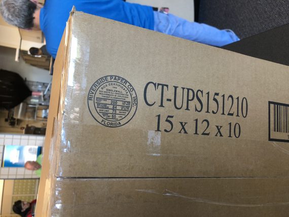 UPS box