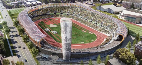 New Hayward Field 2020