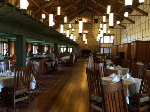 Many Glacier dining room