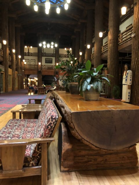 Glacier Park Lodge lobby