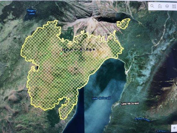 Howe Ridge fire 2018