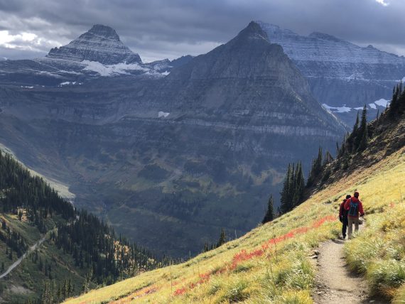 Fall hiking in Glacier