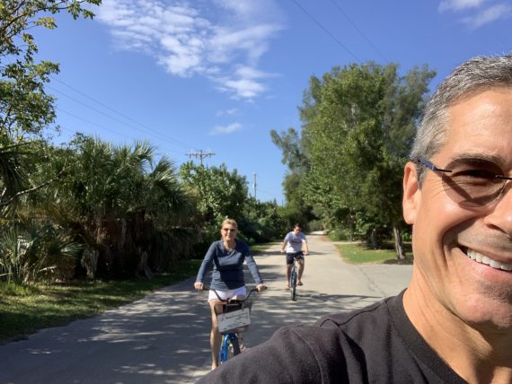 Biking on Sanibel Island