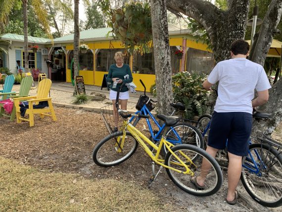 Biking on Sanibel Island