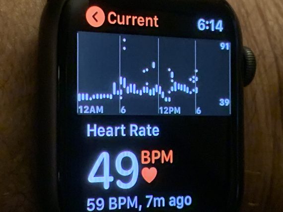 heart rate apple watch