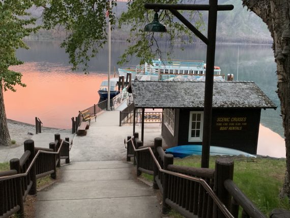Lake McDonald Lodge marina