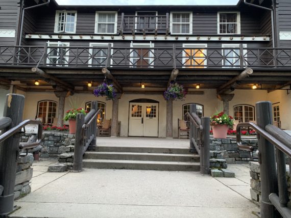 Lake McDonald Lodge in Glacier