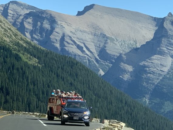 Glacier Red Bus Tour