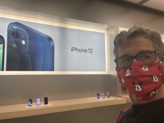 at Apple Store