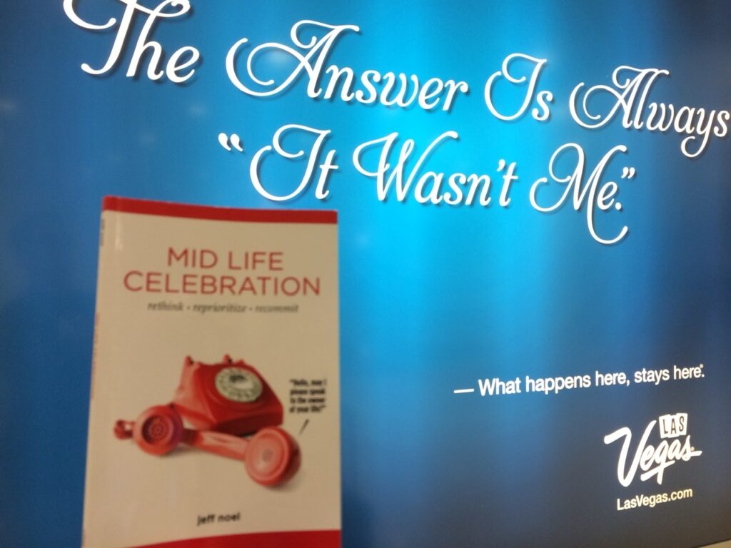 humorous Las Vegas airport sign