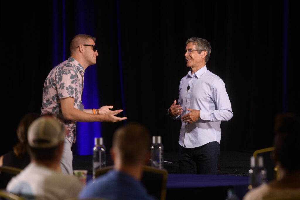 Disney Keynote Speaker Jeff Noel interacting with audience