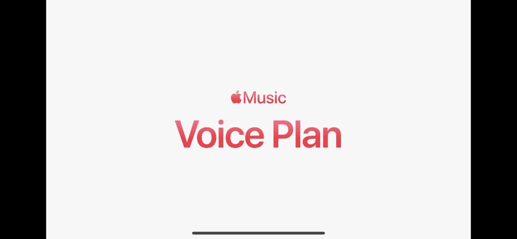 Apple Voice Plan