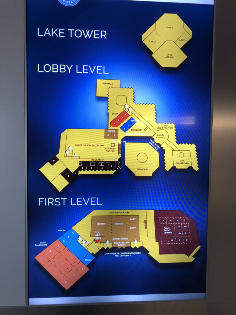 conference center floor plan