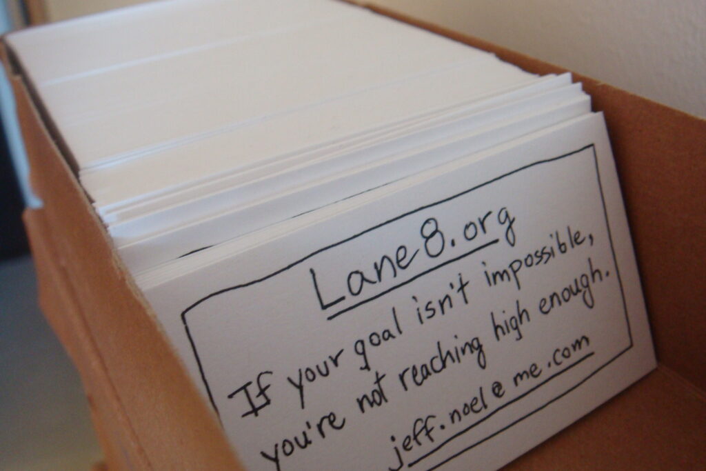 hand drawn business cards