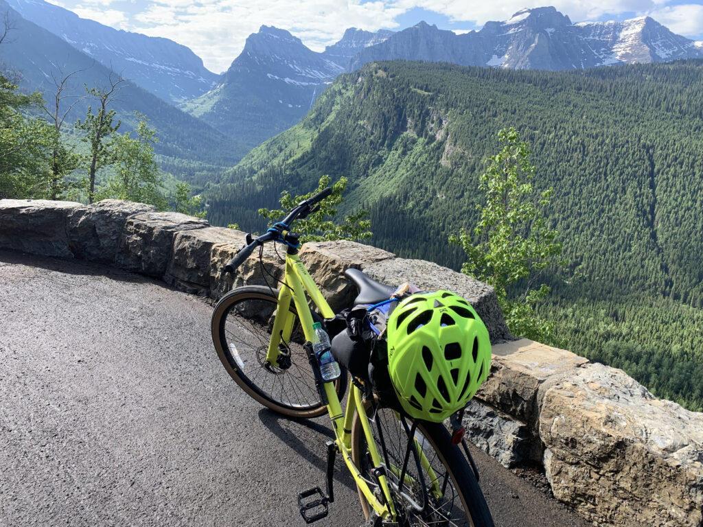 mountain bicycling