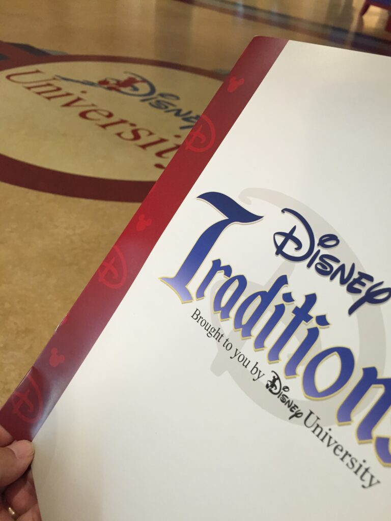 disney traditions workbook