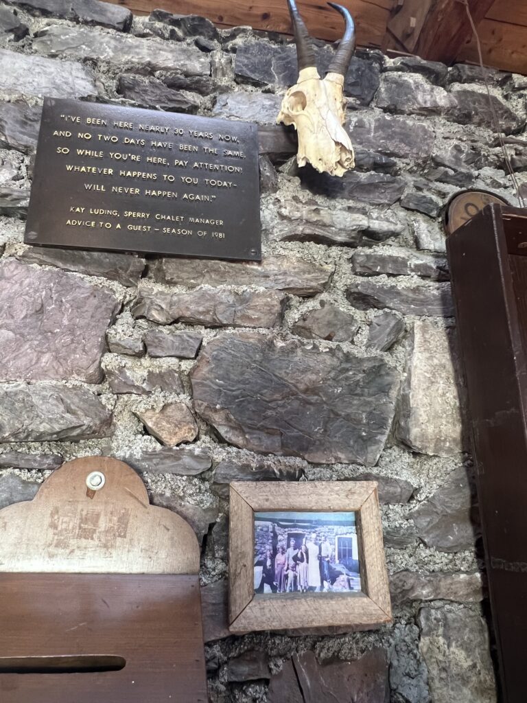Interior Rockwall with some frames