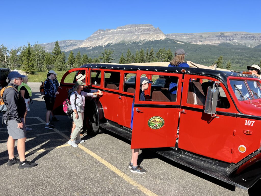 Red Bus National Park tour