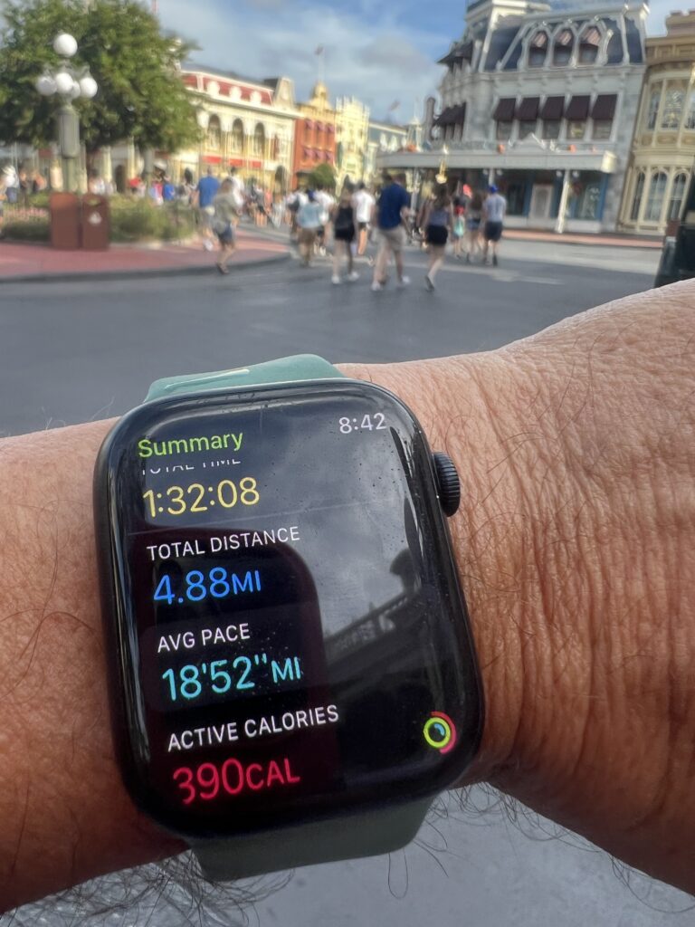 Magic kingdom and Apple Watch 