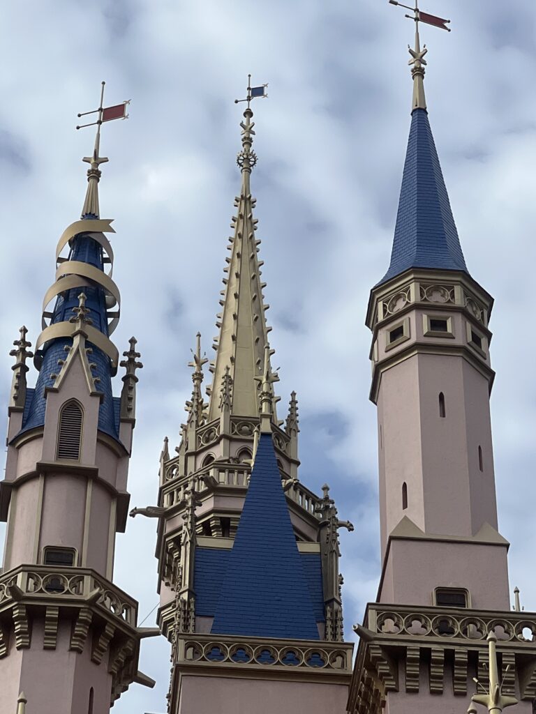 Cinderella castle close-up