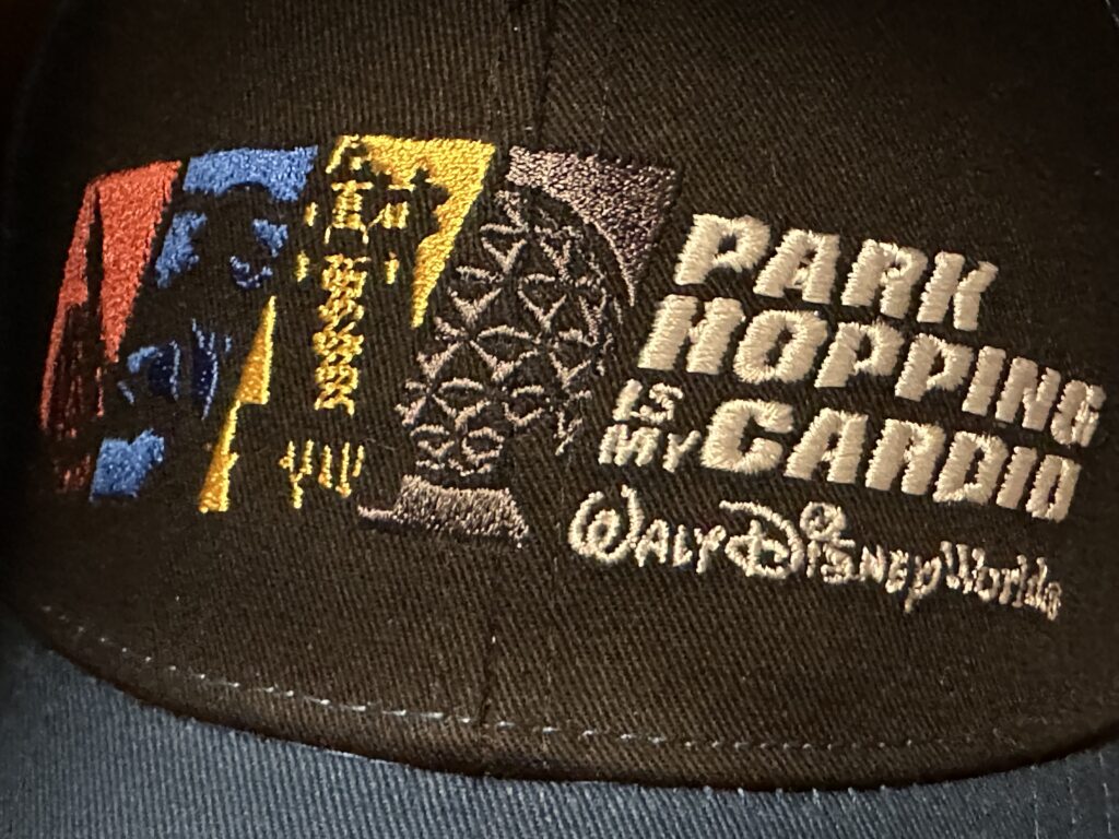 Disney baseball cap design